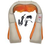 Appareils beauté santé,Shiatsu Épaule Châle Masseur Chauffant Profond Pétrissage Oreiller de Massage Électrique - 6 Keys-EU Plug