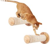 Rascador para gatos montado en la pared, poste de escalada para jugar, percha en la pared, 1 unidad