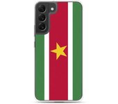 Coque Téléphone - Samsung - Galaxy S22 - Drapeau Suriname - Souple - Multicolore