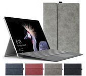 Funda con teclado para Microsoft Surface, funda de cuero con soporte para tableta para Surface Pro For Surface GO 2