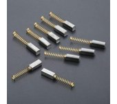 50 escobillas de motor de carbón, grafito y alambre de cobre, accesorios para máquinas de coser domésticas.