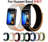 Correa para Huawei Band 8 9 7, accesorios de nailon, correa de repuesto para reloj inteligente, pulsera deportiva, pulsera 7 Huawei Band 8