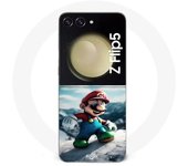 Coque Samsung Galaxy Z Flip5 super mario bros Mario