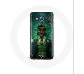 Coque pour Samsung Galaxy A3 Loki Thor Ragnarok avec Casque Affiche Personnage Série Saison 1