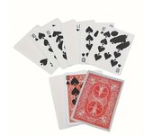 1 baraja de cartas y 1 juego de accesorios mágicos Juego de cartas de plástico PVC resistentes al agua y al desgaste Juego de 10 cartas mágicas de impresión Magic props