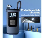 Inflador de neumáticos, compresor de aire portátil, 6000mAh, inalámbrico, DC12V, 150PSI, potente bomba de aire para neumáticos con pantalla Digital ligera
