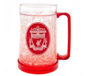 Jarra de congelador del Liverpool FC One Size rojo transparente