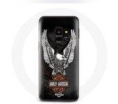 Coque Samsung Galaxy S9 Harley Davidson aigle logo