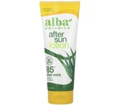 Alba Botanica, loción para después del sol, 85 % aloe vera, 8 onzas líquidas (237ml)