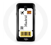 Coque pour samsung galaxy S4 Billet d'avion Madrid Espagne