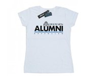Harry Potter Womens/Ladies Hogwarts Alumni Ravenclaw Cotton T-Shirt XXL blanco