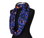 Braga para cara y cuello Infinito Estampado tejido ligero 60800 unisex TU púrpura