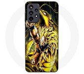 Coque Maniacase pour Samsung Galaxy A32 5g Son Goku Super Saiyan SSJ3 Attaque point Dragon
