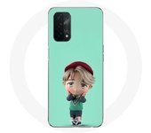 Coque pour Oppo A74 5G BTS TinyTAN Animation Jimin
