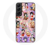 Coque pour Samsung Galaxy S21 FE Demon slayer merry christmas affiche le cadeau de noël