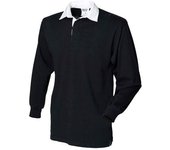 Front Row Camiseta de rugby original para hombre L blanco