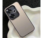 Funda para Redmi 13 5G Funda para teléfono Xiaomi Poco M6 4G POCO F6 Funda para Redmi 13 Turbo3 Funda de lujo con diseño metálico Aurora Skin Matte Redmi 13 5G