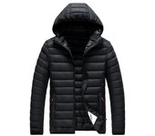 Parkas de otoño e invierno para hombre, chaqueta impermeable cálida, abrigo para hombre, ropa de abrigo informal con capucha, sombrero desmontable, trajes, abrigos tipo parka 8XL verde