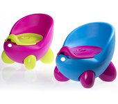 Orinal para niños, silla para ir al baño, divertido orinal portátil para bebés con diseño ergonómico cómodo y extraíble, inodoro antideslizante para bebés