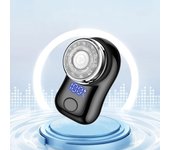 Mini Afeitadora Eléctrica con Pantalla Digital Maquinilla de Afeitar Eléctrica de Bolsillo IP67 Impermeable Tipo-c Bolsa de Carga Rápida Maquinilla de Afeitar Recortadora de Barba Máquina de Afeitar