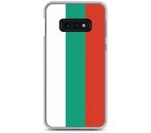 Coque Téléphone - Samsung - Galaxy S10e - Drapeau Bulgarie - Souple - Multicolore
