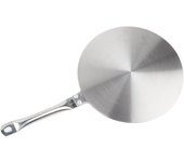 Difusor de calor de acero inoxidable para cocinas de gas, eléctricas y de inducción (suministro doméstico, 22 cm)