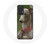 Coque pour Samsung Galaxy A13 5G Lévrier greyhound Gris