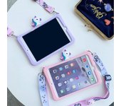 Funda de silicona segura A prueba de golpes para niños, funda protectora para tableta Samusng Galaxy Tab A 8,0 pulgadas 2019 T290 T295 T297, funda + bolígrafo + correas S8 Ultra 14.6 X900