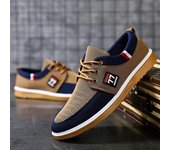 Zapatillas ligeras para hombre, zapatos informales cómodos, mocasines de lujo a la moda para hombre, nuevo calzado de trabajo resistente, Erkek Ayakkabı 39 marrón