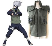 Scione Anime japonés dibujos animados Cosplay disfraces Hatake Kakashi conjunto completo verde Ninja chaleco Unisex ropa S