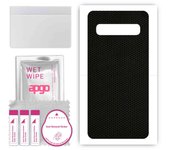 apgo Protective Skin Sticker for the back compatible with Samsung Galaxy S10 5G, Wrap Film, Foil, Vinyl - Pattern Matrix