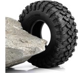 4PCS 1.9Inch Control remoto Rock Crawler Neumáticos 130mm Reemplazo de neumáticos para RC4WD D90 D110 AXIAL negro