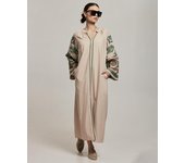 Платье льняное Seam 190575 XS-S бежевое XS-S beige
