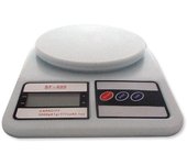 Báscula electrónica de cocina con pantalla digital