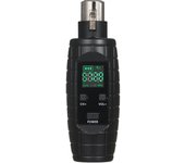 Convertidor de micrófono inalámbrico profesional UHF, transmisor y receptor de micrófono, 571 ~ 598MHz negro