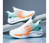 Zapatos para hombre, nuevos zapatos para correr ultraligeros de malla de verano, zapatos deportivos, zapatos de suela blanda transpirables y que absorben los golpes 39 verde