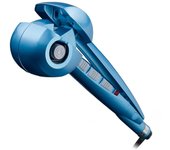 Plancha de pelo automática Bebilis Miracurl Steam BABNTMC2J azul