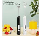 Batidor de huevos útil, batidor eléctrico seguro, batidor de tres velocidades ajustable, batidor de huevos, herramientas de cocina 1 rojo