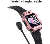 Cable adaptador de corriente para cargador USB de reloj inteligente para Imoo Z6A/Z6S/Z6Pro/Z7/Z7A/Z7S/Z8A Cable de carga rápida magnético