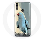 Coque pour Huawei p30 lite Perruches perroquets Bleu