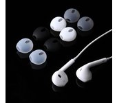 Sleeve Shockproof Earplug Protector Earphone Replacement Ear pads Case Silicone Earbuds Cover blanco