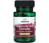 Swanson, Hyaluronic Acid Complex, 166 mg, 60 capsules