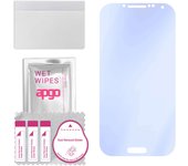 apgo Ultra-Clear 9H Hybrid protective glass compatible with Samsung Galaxy S4 Active i9295, flexible nano glass, great replacement for tempered glass,