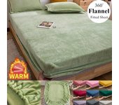 25 cm Banda elástica universal Sábana ajustable Funda de colchón Invierno Súper suave Franela cálida Espesar Cama doble King Ropa de cama Protector contra el polvo Sin funda de almohada Bed sheet (90x200x25cm) gris oscuro