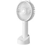 Mini ventilador de mano de viento fuerte, recargable por USB, mini enfriador de aire de escritorio, ventilador de exterior, ventiladores de mano de viaje para exteriores verde