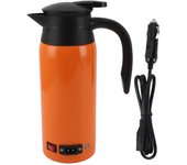 Hervidor de agua eléctrico para coche, de acero inoxidable, 12 V, 24 V, doble voltaje, 800 ml, ebullición rápida L
