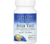 Planetary Herbals, Full Spectrum™ Antler Velvet, 250 mg, 60 Tablets (125 mg per tablet)