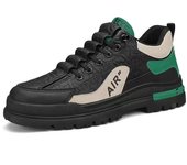 Zapatos para hombre cómodos con cordones zapatos planos informales para hombre zapatillas de deporte para exteriores zapatos vulcanizados deportivos de moda para hombre 2024 39 caqui
