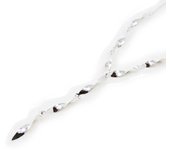 Les Trésors De Lily [I5205] - Collier Argent 'Chorégraphie' argenté - 8 cm