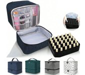 Organizador de esmaltes de uñas Caja de almacenamiento de lámparas de uñas Estuche de transporte de esmaltes de uñas Bolsa de almacenamiento de herramientas de manicura